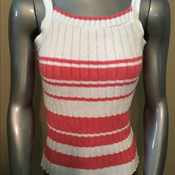 Vintage Rampage striped sweater tank top - Picture 2 of 7